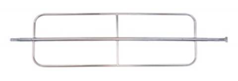 SB-619 Medium Duty F Bar-Round with Weld-On Hoops